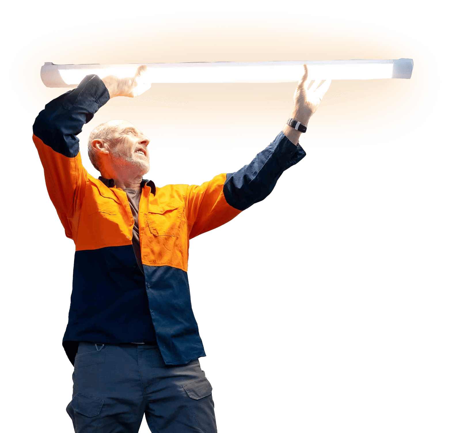 The local electrician handled the electrician light installation with practiced efficiency.